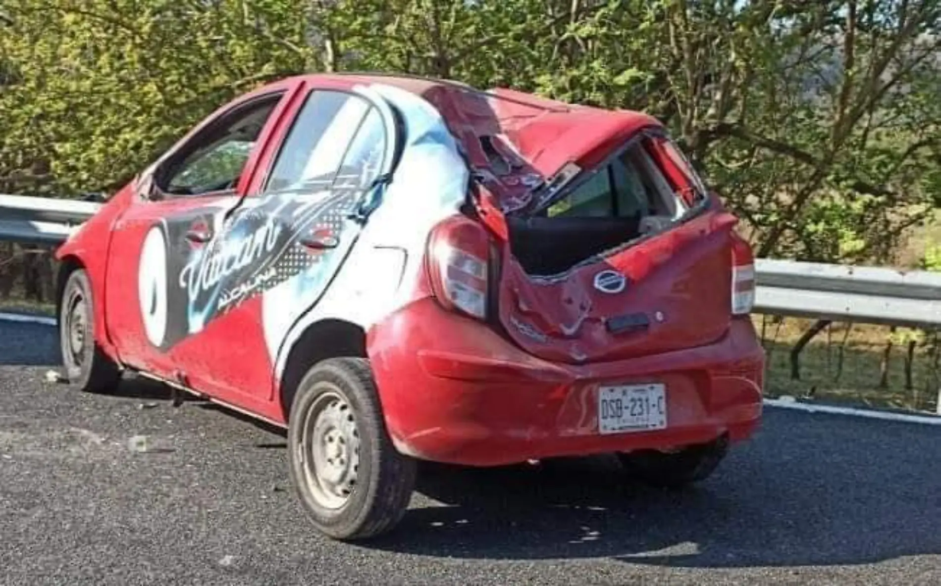 carro accidentado